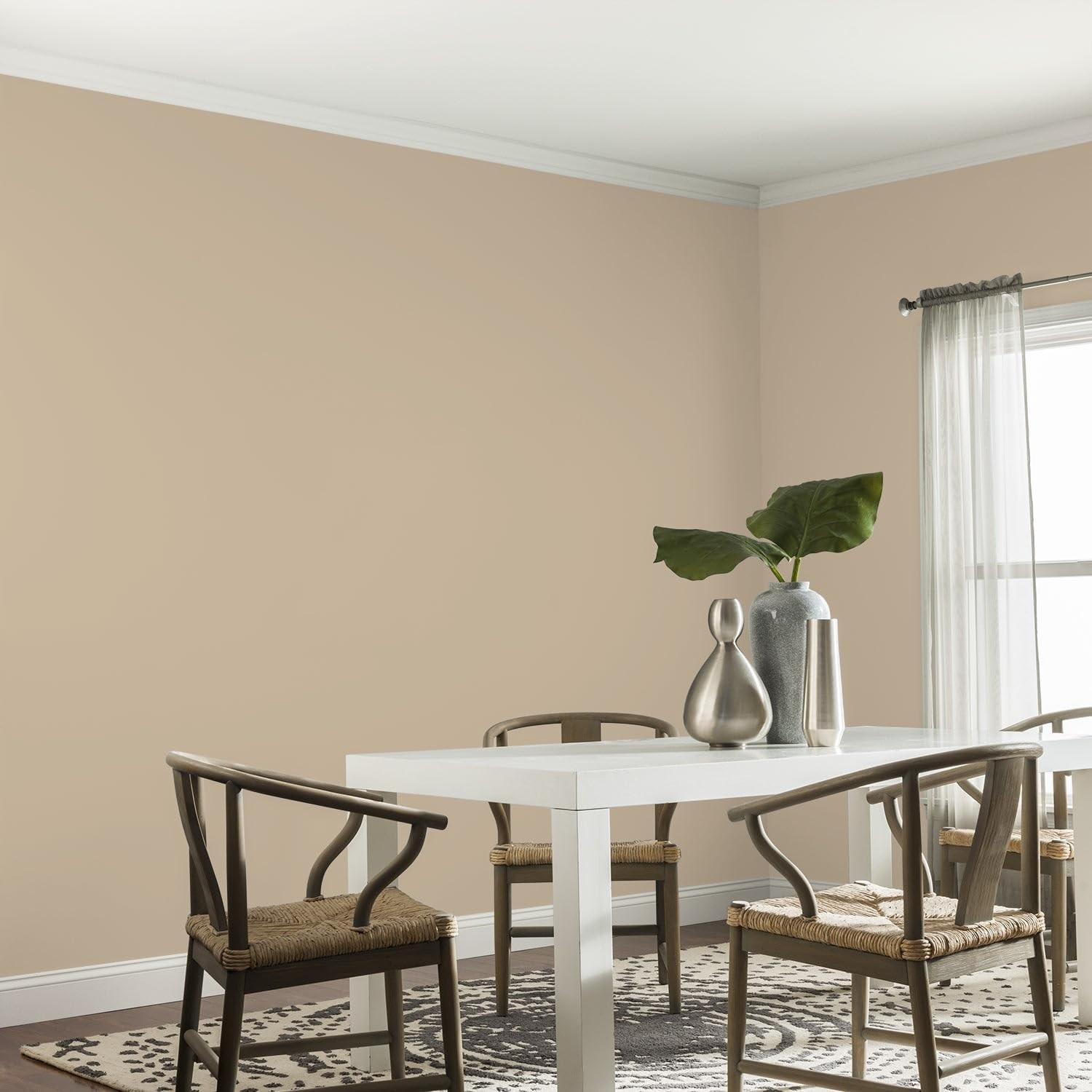 Glidden Total Interior Wall Paint Premiumr All-In-One Best Beige/Beige Eggshell