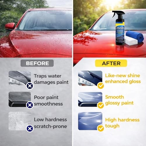 Quick Effect Coating Agent for Cars,Car Ceramic Coating Spray,2026 Upgrade