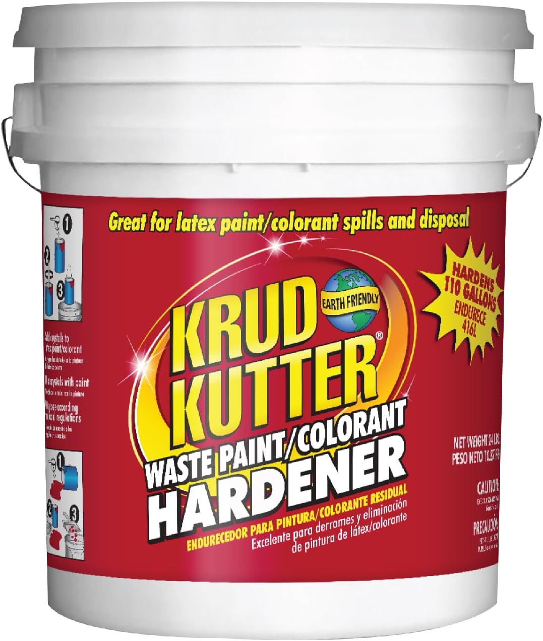 Krud Kutter Odorless Waste Paint Hardener PH1101 5 Gallon Paint Solidifier