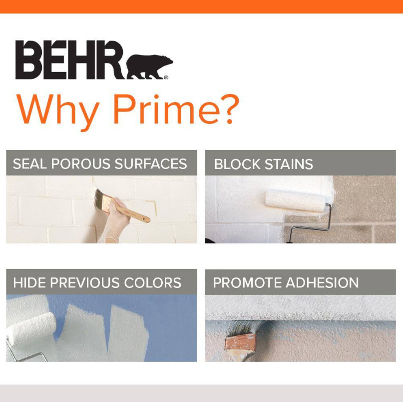BEHR PREMIUM Exterior Elastomeric Masonry, Stucco & Brick Paint – 1 Gallon