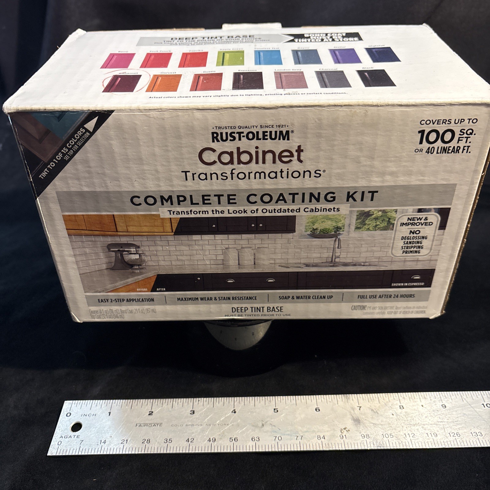 Rust-Oleum Cabinet Transformations Complete Coating Kit 380390 Deep Tint Base