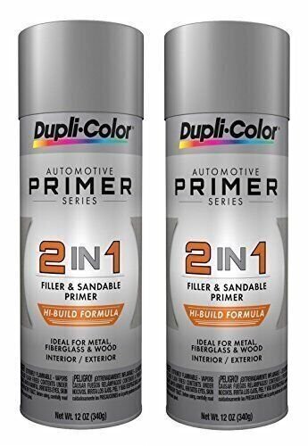 Dupli-Color DAP1700 2 in 1 Hi-Build Filler & Sandable Primer 12 oz. Aerosol…