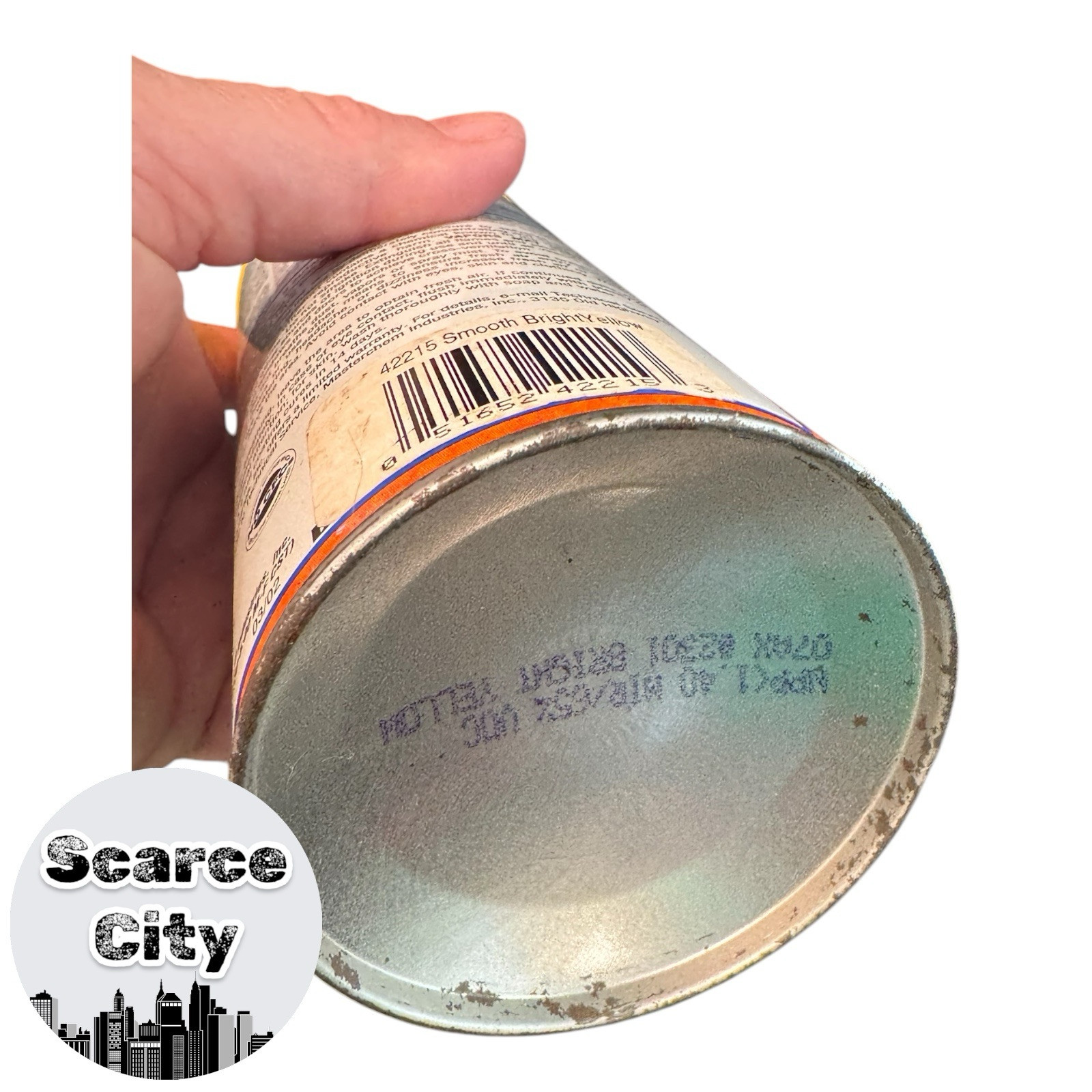 Hammerite Spray Paint Rust Cap Bright Yellow Smooth Finish Discontinued HTF