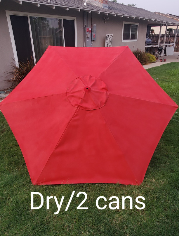 Red Spray Paint Carpet Fabric Leather Pliable Vinyl Plastic Silicone Coating 2PK