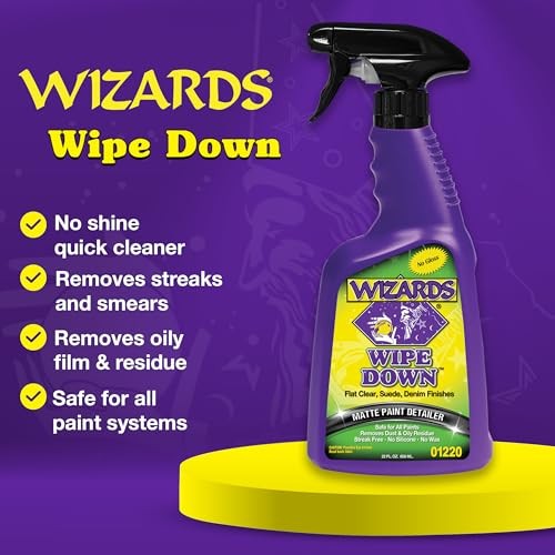 – Wipe Down Quick Detailer Spray – Matte Finish Cleaning Solution – 22 oz.