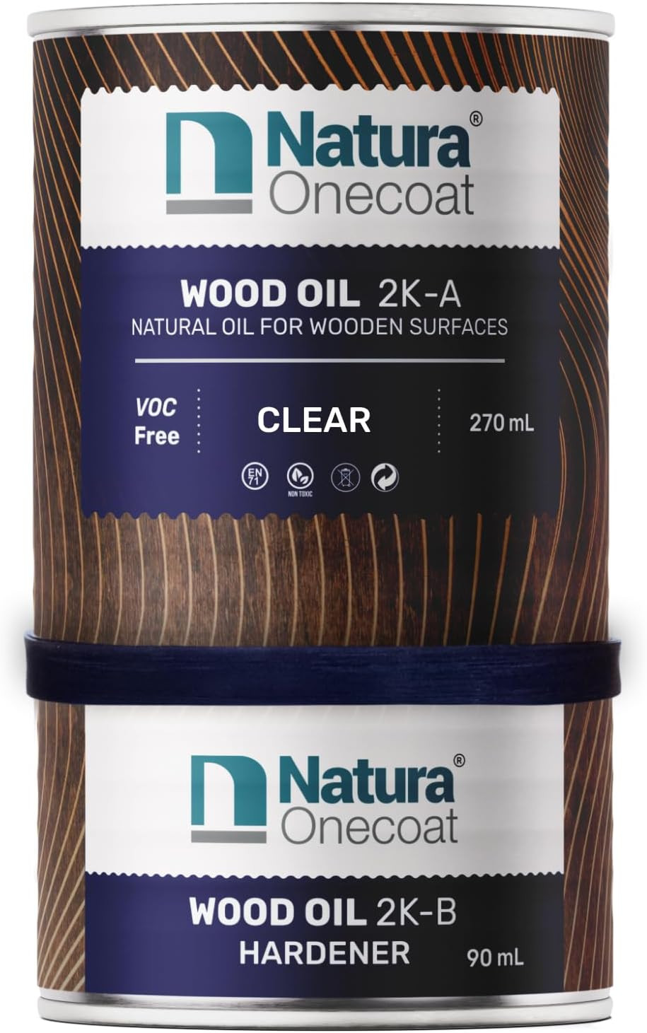 Clear Wood Stain Oil – 360ml, Fast-Drying, Eco-Friendly, Extra Durable Finish