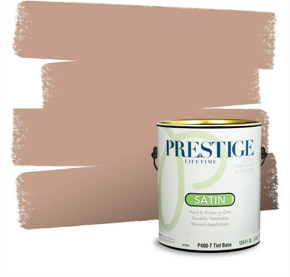 Interior Paint Satin Finish 1 Gal – Self-Priming, Acrylic Latex, Washable
