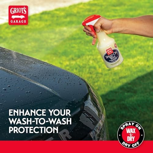 Griot’s Garage Spray-On Wax for Car Detailing – 22 Fl Oz – Pack of 1