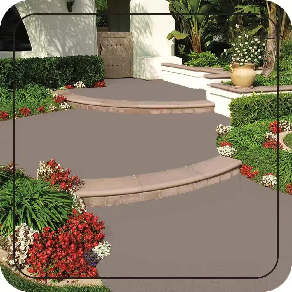 5 Gal. Tan Granite Grip Decorative Flat Interior/Exterior Concrete Floor Coating