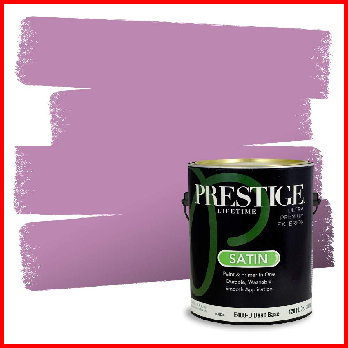 Prestige Paints Exterior Paint And Premiumr In One 1-Gallon Satin Comparable