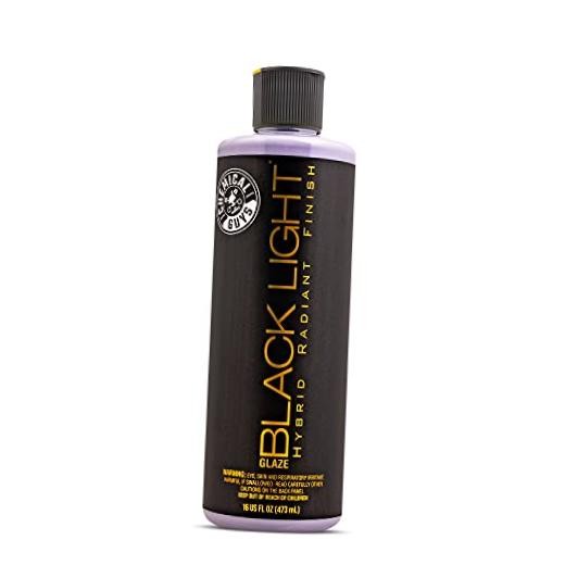 , Black Light Hybrid Glaze & Sealant for Dark Colors, 16 oz | Glaze and