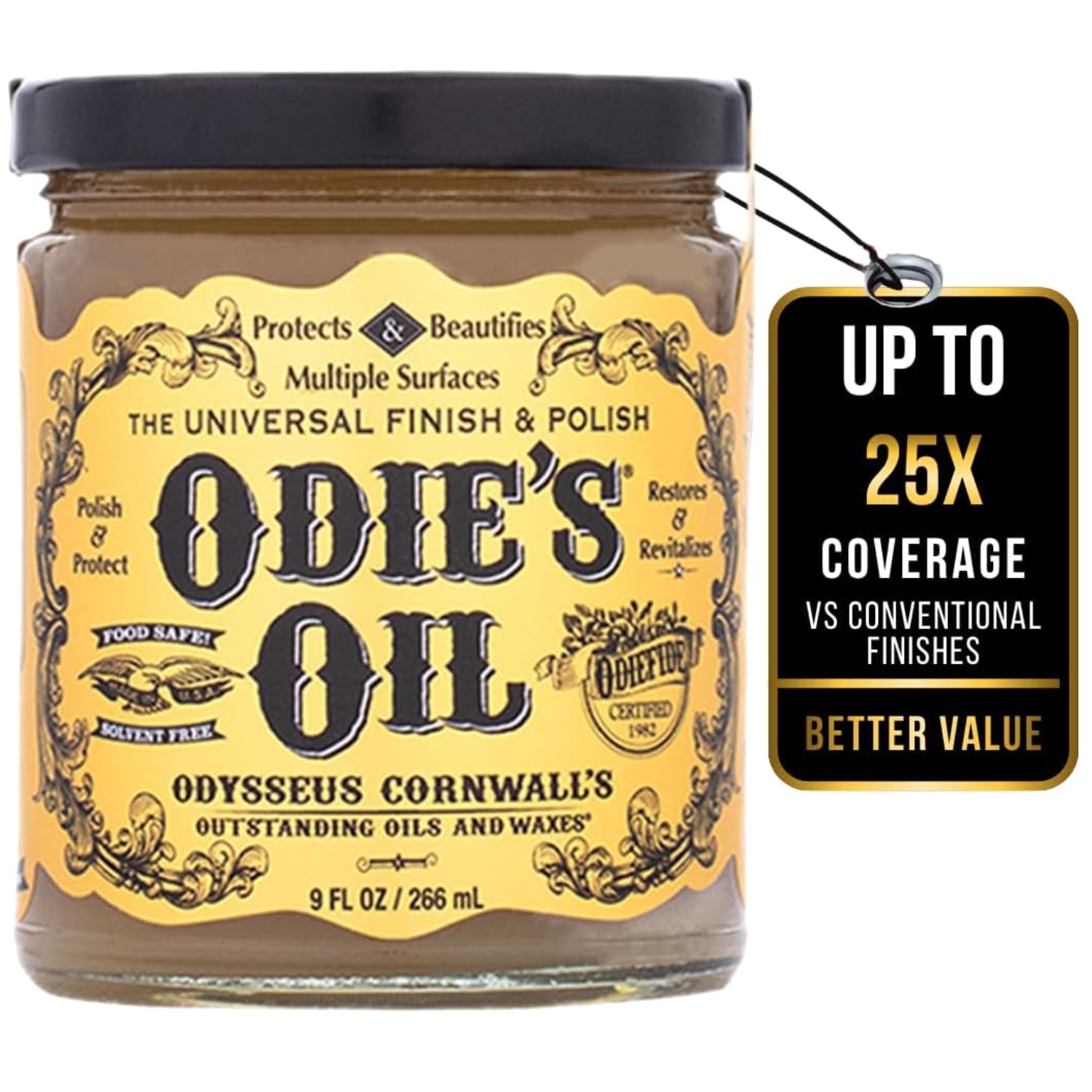 Odie’s Universal Oil – Easy Application & Maintenance