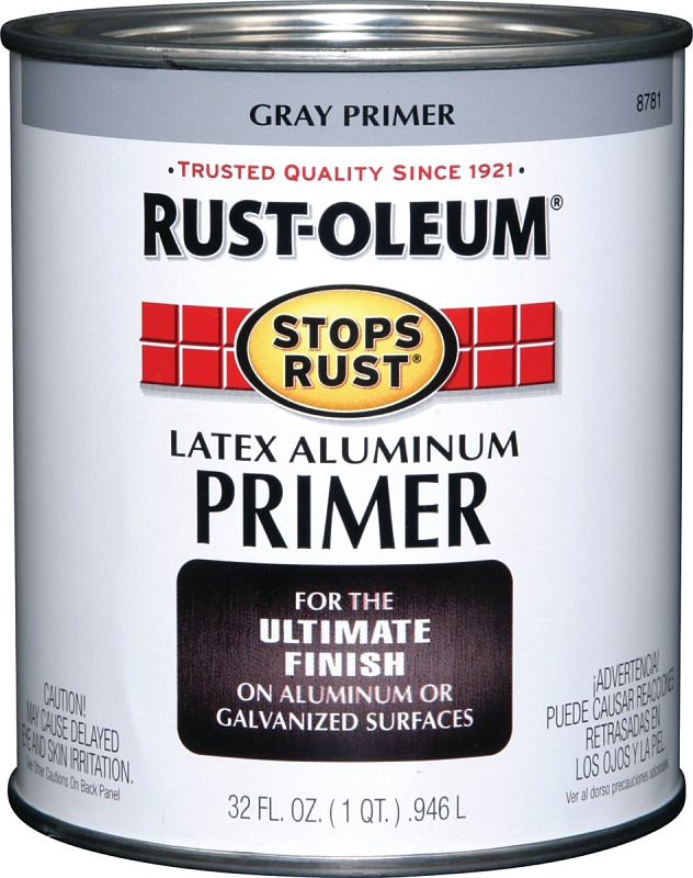 RUST-OLEUM 8781502 Gray Alum Primer Qt