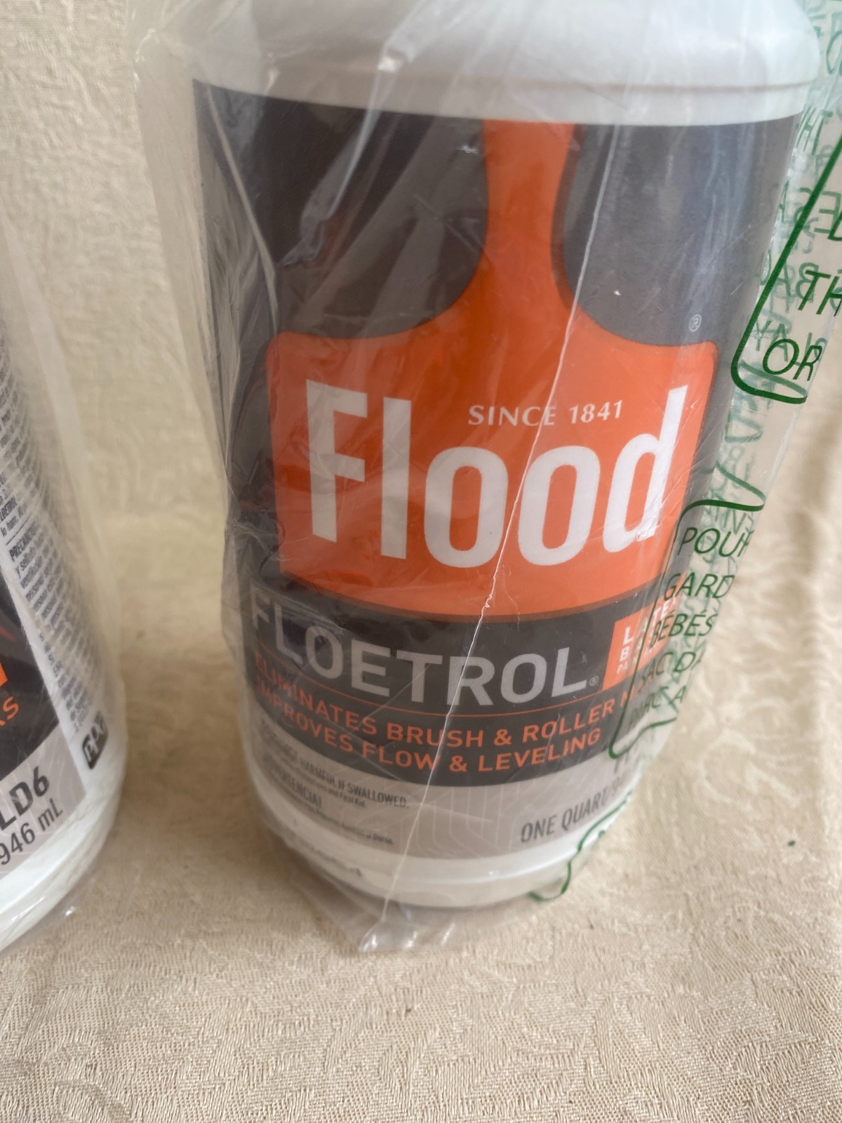 2 Pack Flood Floetrol Latex Paint Conditioner Additive 1 Quart 32 oz Bottles 2 Q