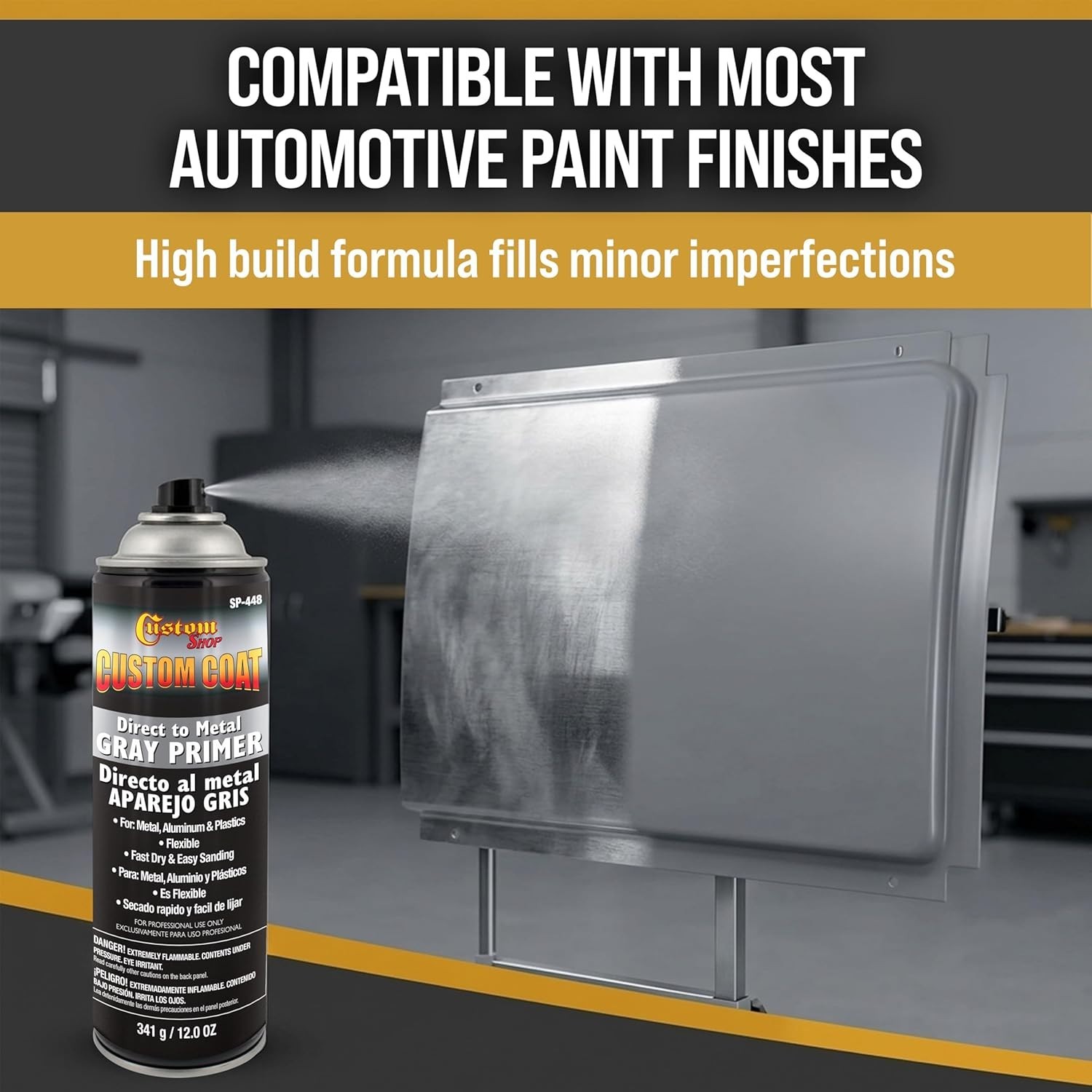 Professional Automotive Grey Primer – 3 Pack