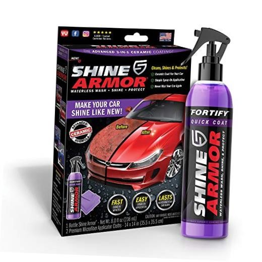 Fortify Quick Coat Ceramic Coating – Car Wax Spray – High Performance