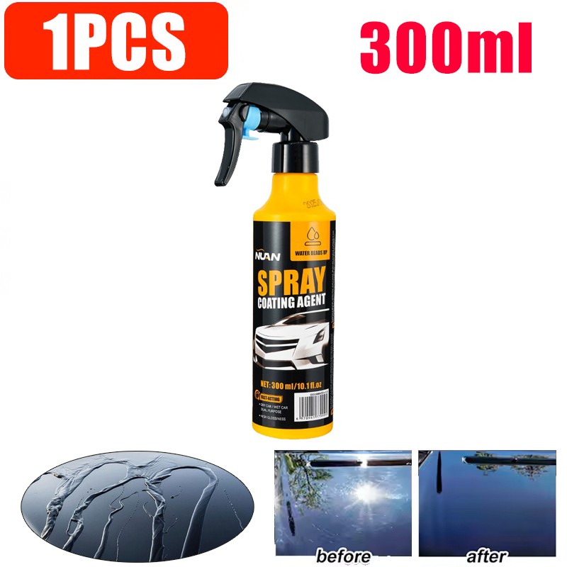 1-5 Packs 300ML Set Nuan Car Coating Spray |Protection Quick Car Wax Polish