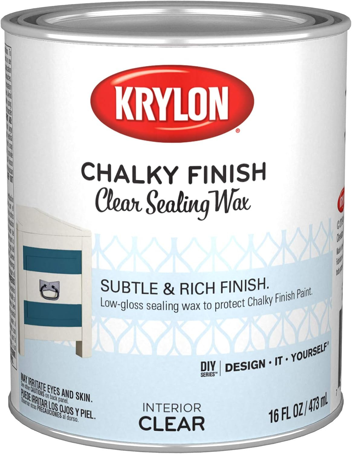 K04217000-13 Chalky Finish Half-Quart, 16 Fl Oz (Pack of 1), Clear