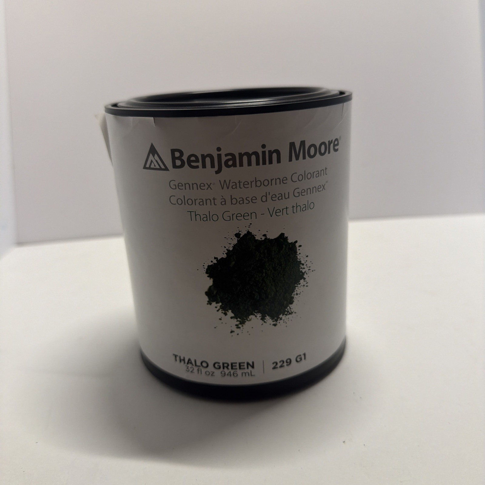 Benjamin Moore 229 G1 Gennex Waterborne Colorant Liquid Green 1 Quart (32oz)