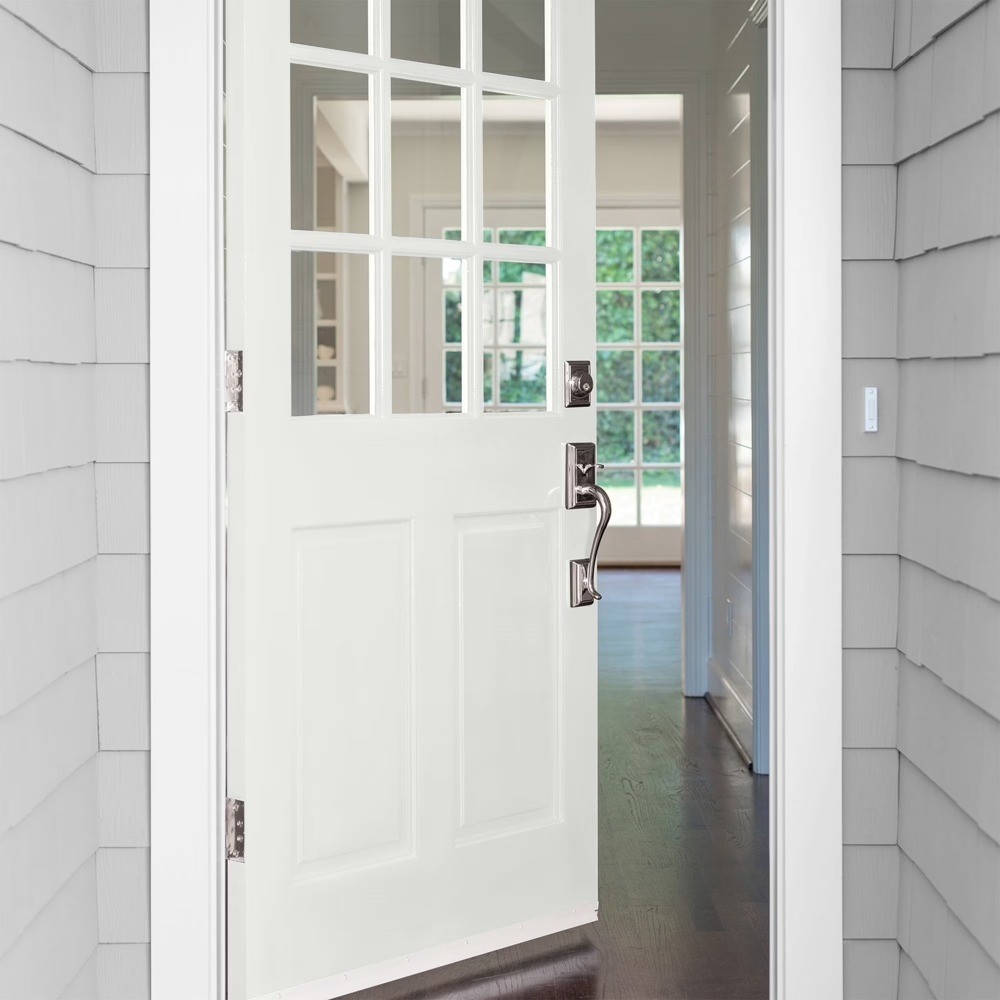 Semi-Gloss Exterior Paint 1 Gallon White Grab and Go