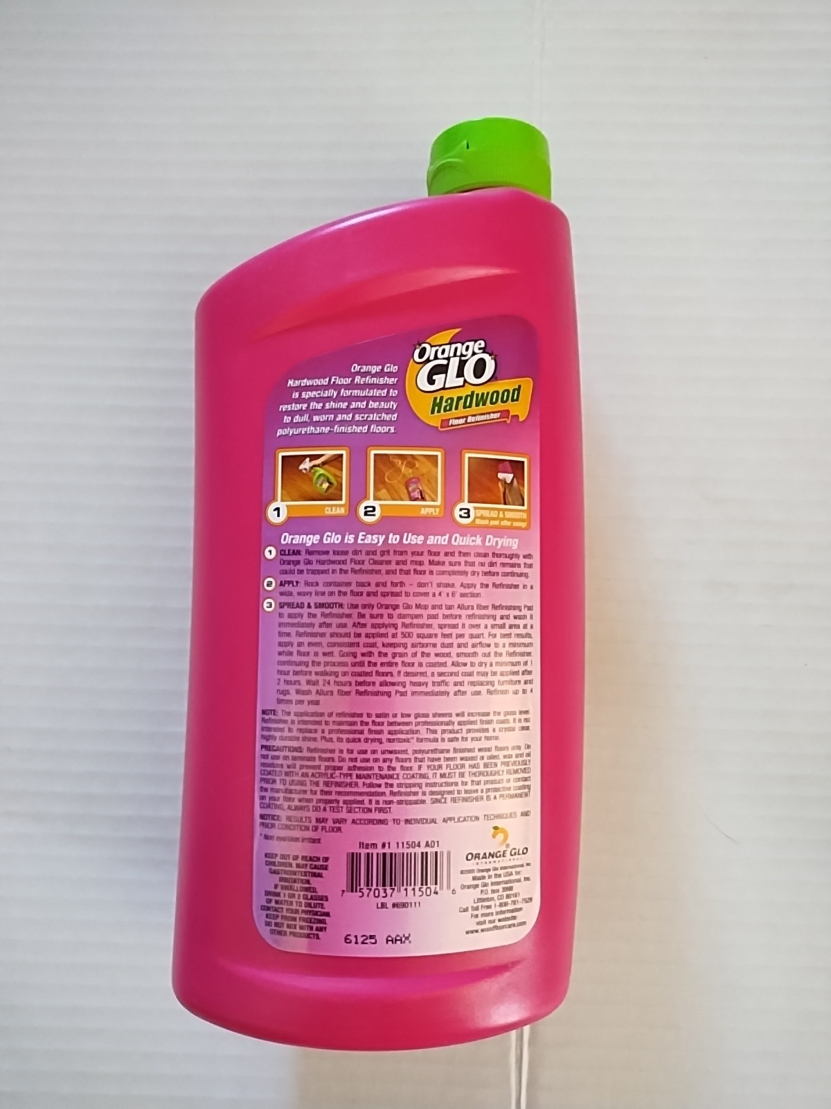 Orange Glo Hardwood Floor Refinisher 32 fl oz Bona Swedish Formula