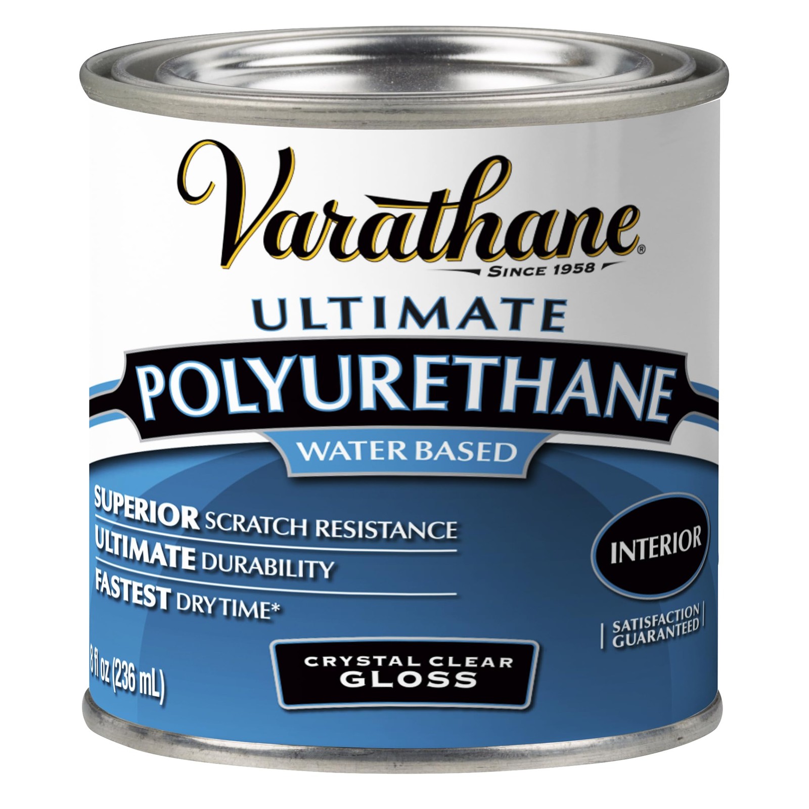 Varathane Ultimate Water Based Polyurethane Gloss Half Pint Interior Finish