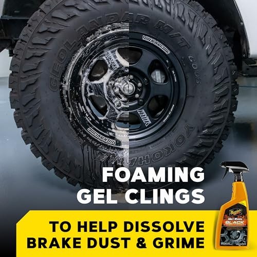 Deep Foaming Gel Specially Formulated to Hot Rims Black Wheel Cleaner