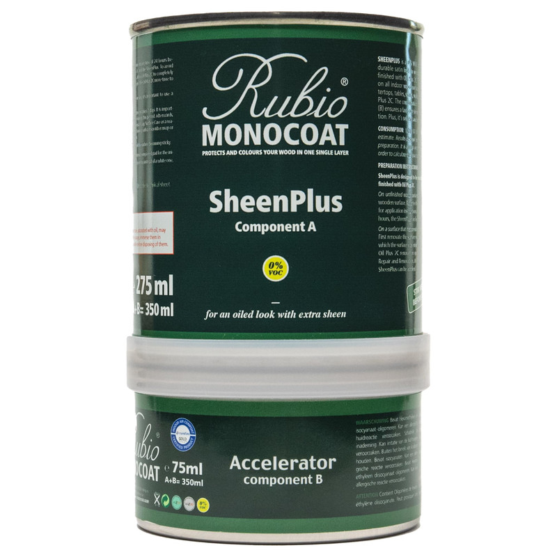 Rubio Monocoat Sheenplus 560 Ft 0 Voc Satin Look Sheen Enhancer Wood Finish For