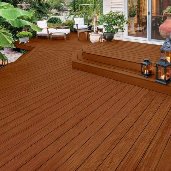 Olympic Maximum 1 Gallon Redwood Semi-Transparent Exterior Ready to Use Stain