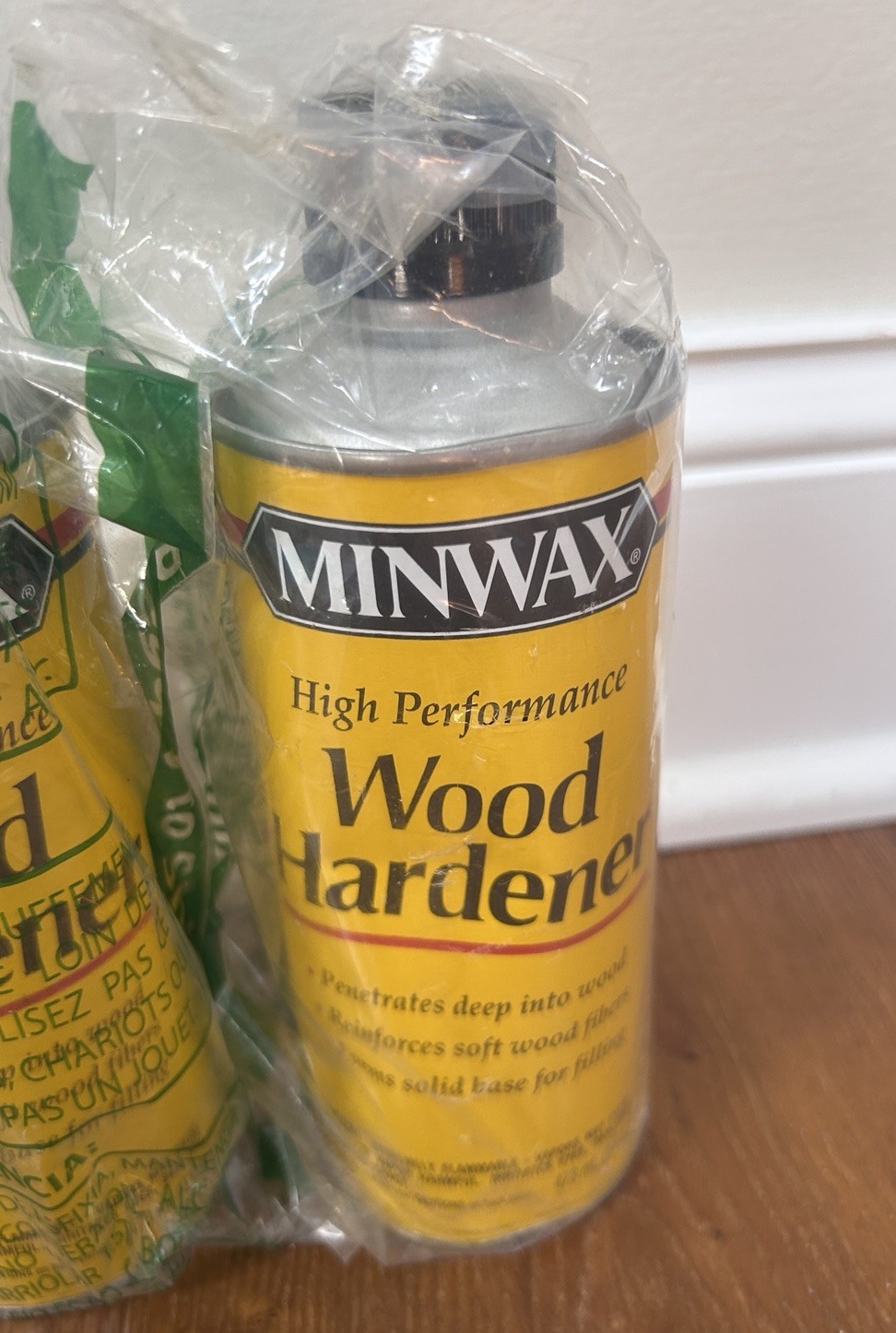3 MINWAX High Performance Wood Hardener Strengthens Rotting Wood 473 ML