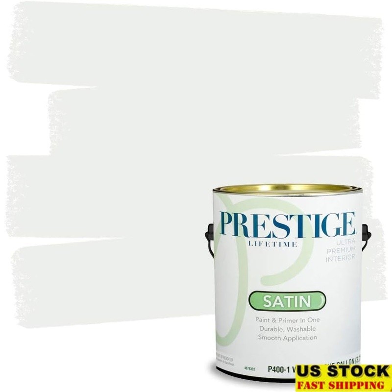 Ultra Premium Acrylic Paint & Primer Washable Low VOC Satin Finish Interior Use