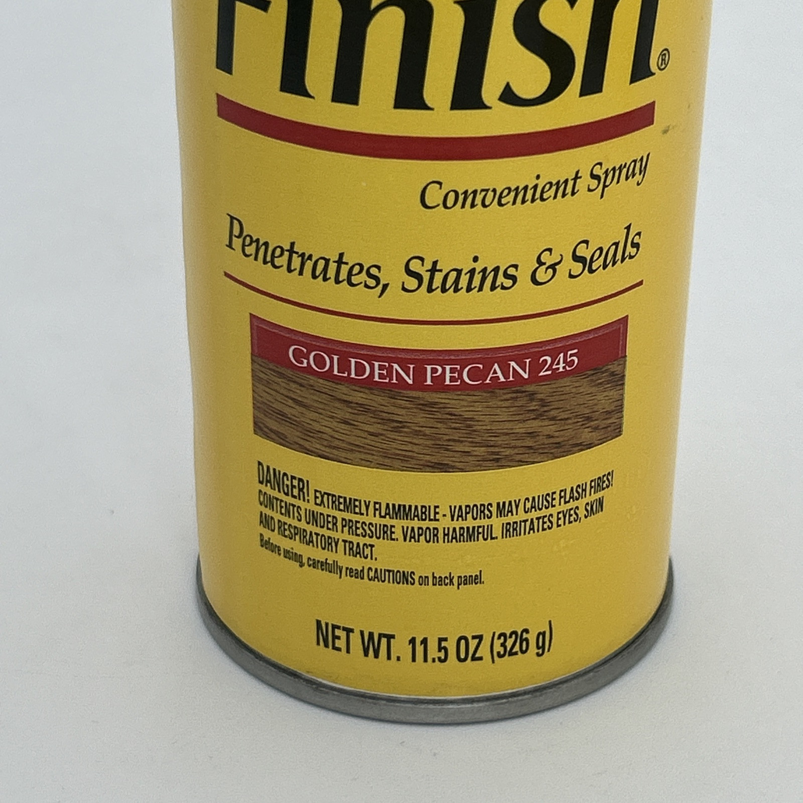 Minwax Wood Finish Aerosol Penetrating Stain Spray Golden Pecan 245 11.5 Oz Can