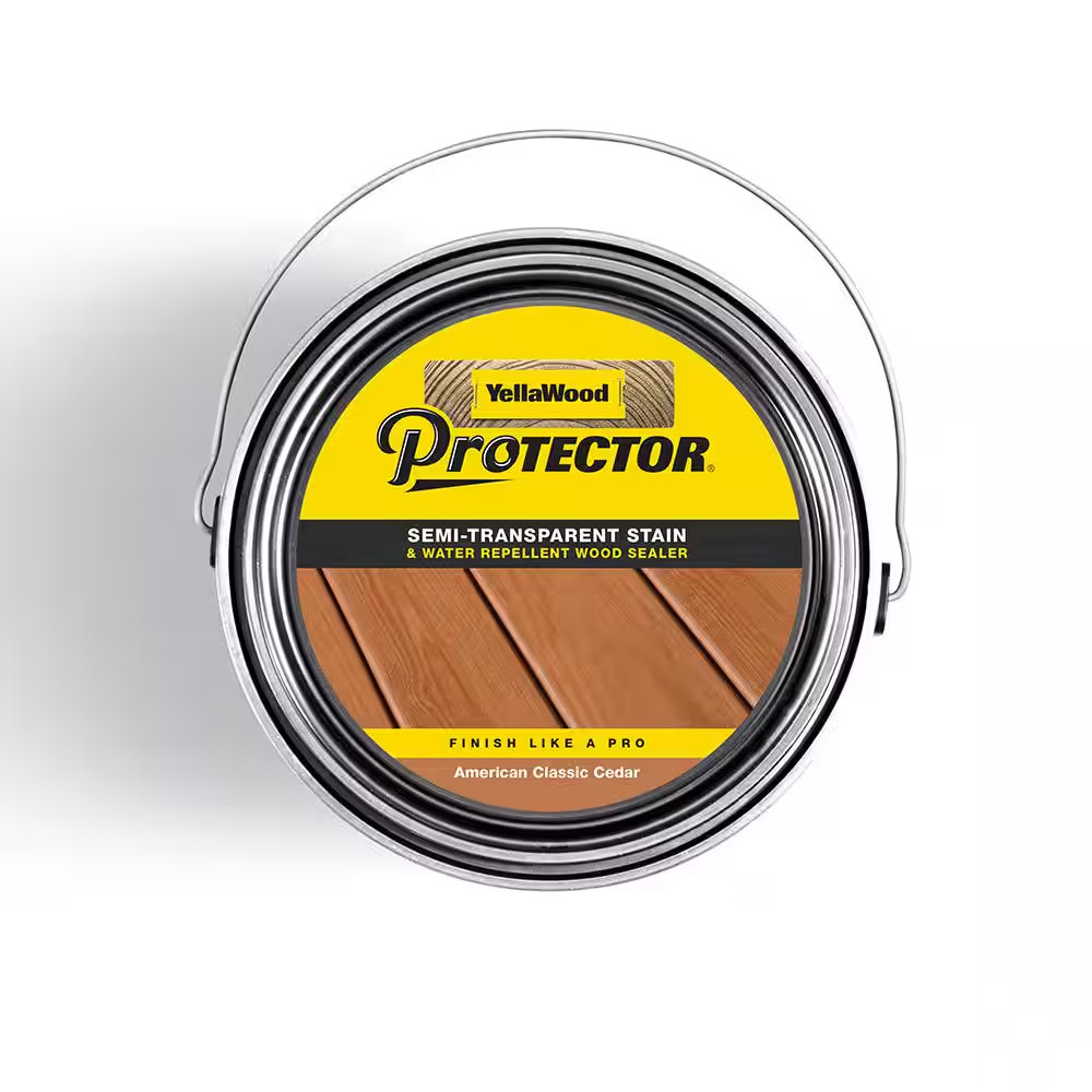 Protector 1 Gal. American Classic Cedar Semi-Transparent Deck Stain and Sealer
