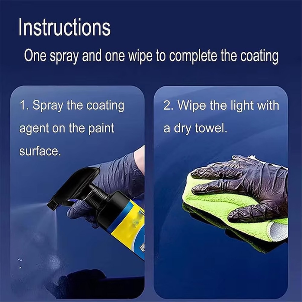 Sopam* Car Coating Spray, SOPAM* Quick Effect Coating Agent, Polish Spray 500ML
