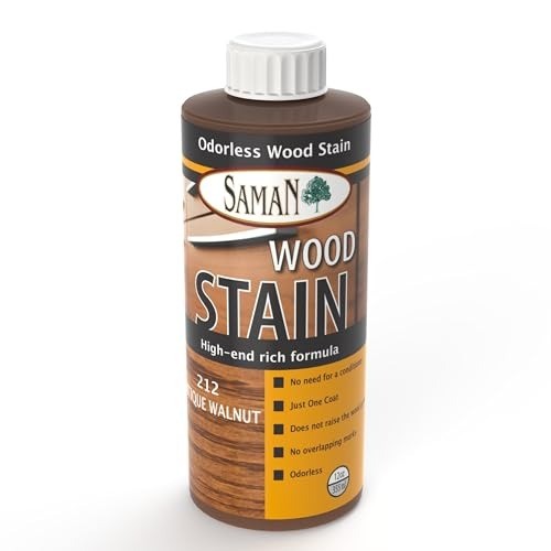 Interior Water Based Wood Stain – Natural Stain for Furniture, Moldings, Wood…