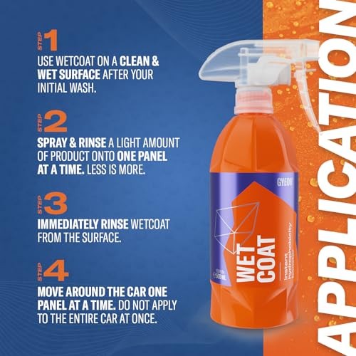 Wet Coat – Hydrophobic Ceramic Spray Coating for Cars – High Gloss 500ml