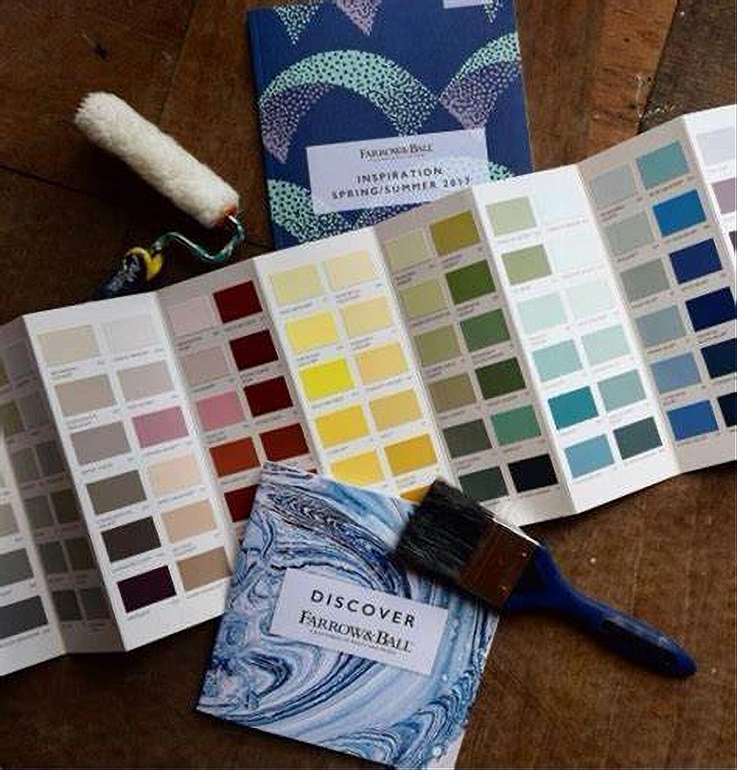 Farrow and Ball – Ready Painted Sample Cards – All Colours, A4/A5 High Quality.
