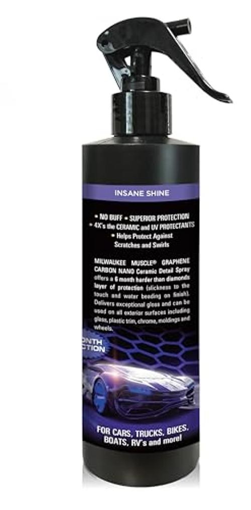 16oz Graphene Ceramic Coating Detail Spray Wax – The Best 16 Fl Oz (Pack of 1)