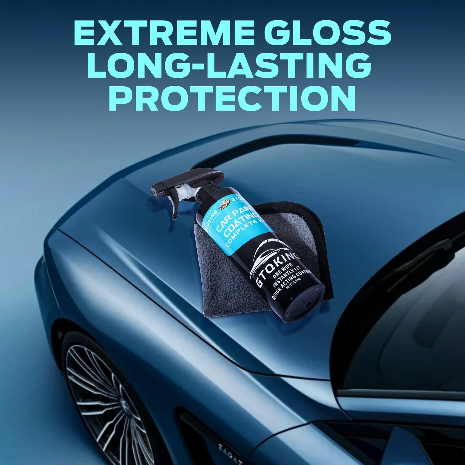 Premium Ceramic Coating for Cars- Quick Effect Coating Agent – Car Coating Sp…