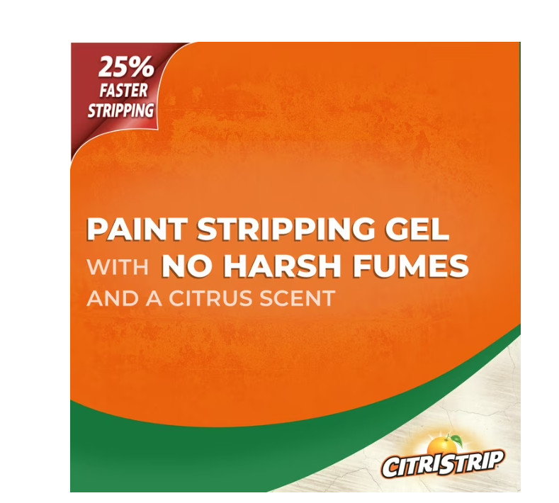 Paint & Varnish Stripping Gel, Citrus Scent, 1 Quart