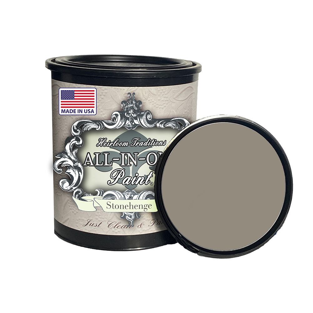 ALL-IN-ONE Paint by Heirloom Traditions – Stonehenge (Mid-tone Greige) – 32 Fl