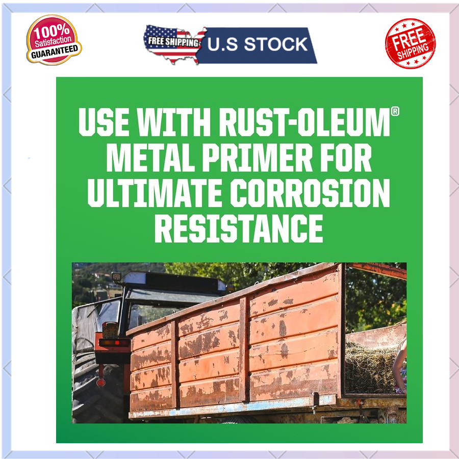 Rust-Oleum 280131-6PK Farm & Implement Spray Paint, 12 oz, Ford Blue, 6 Pack