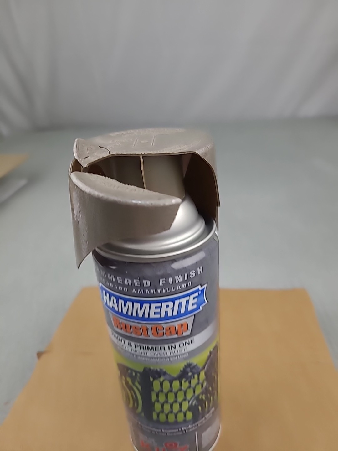 1x Hammerite Hammered Finish Rust Cap Primer Paint Bronze Spray Paint 12 Oz READ