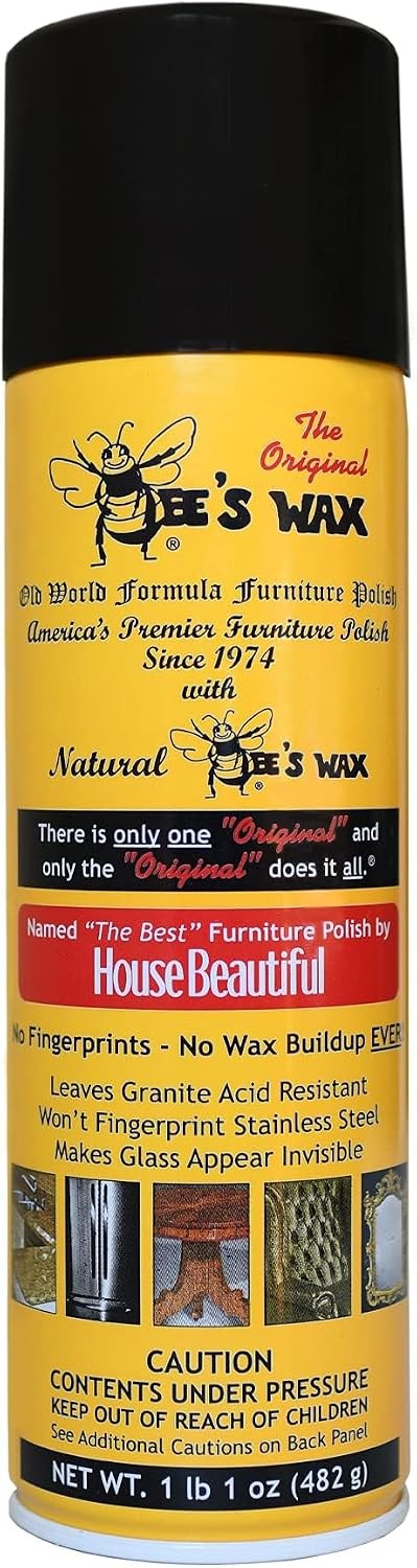 The Original Bee’s Wax Old World Formula Furniture Polish – 2 Pack