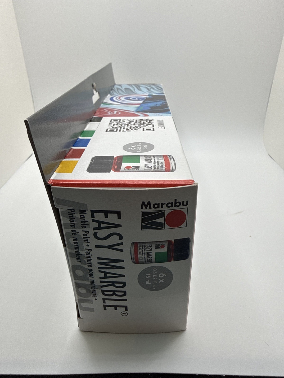 Marabu Easy Marble Starter Colors Marble Effects On Plastic, Glass, Wood, Paper