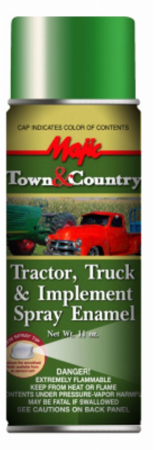 Town & Country 8-20966-8 Majic Tractor Truck & Implement Green Spray Paint