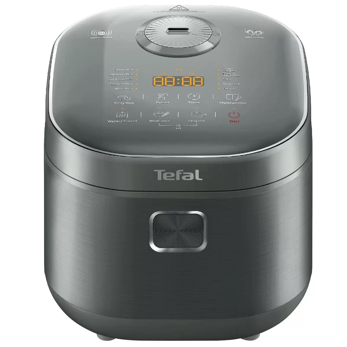 TEFAL Induction Rice Master & Slow Cooker, RK818A AI Rice Technology 1.8L/10 Cup