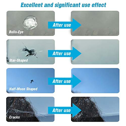 3 Pcs Windshield Crack Repair Kit, Automotive Glass Nano Repair Fluid