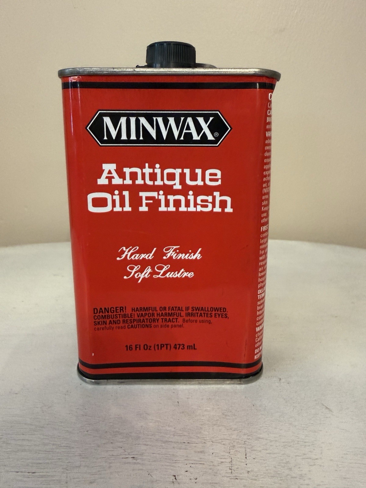 Minwax Antique Oil Finish Hard Finish Soft Lustre For Interior 1 Pint 16 Oz New