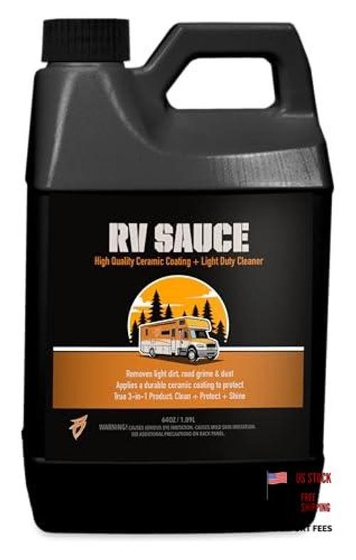 RV Sauce Ceramic Coating Plus Light Duty Bling Sauce RVS0064 RV Sauce – 64 oz.